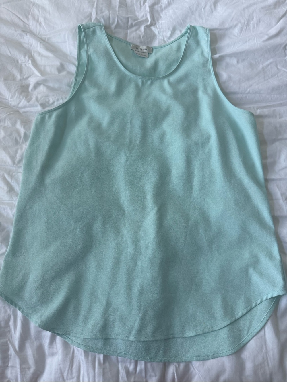 Van Heusen Aqua Sleeveless Scoop Neck Tank